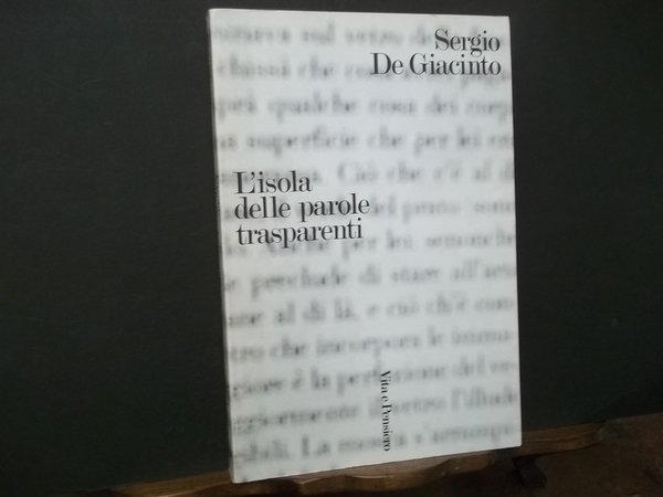 L'ISOLA DELLE PAROLE TRASPARENTI