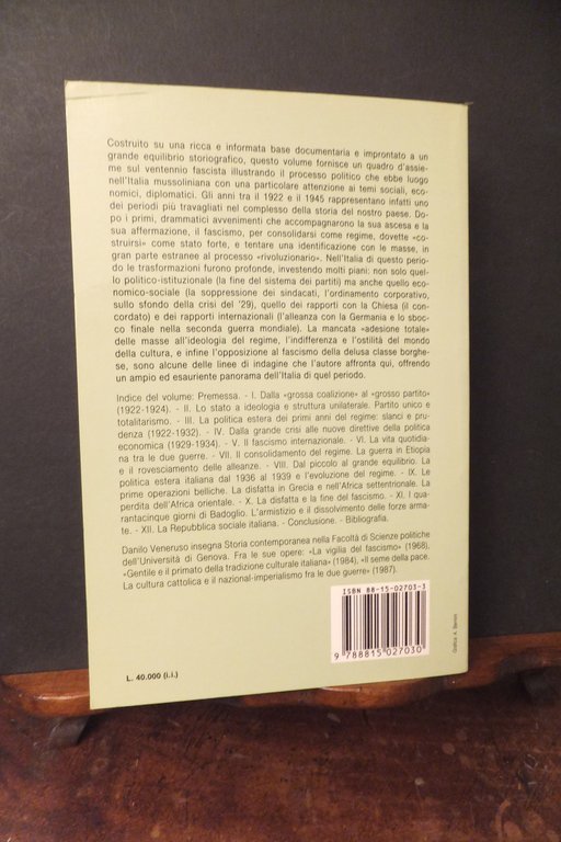 L'ITALIA FASCISTA STORIA D'ITALIA DALL'UNITA' ALLA REPUBBLICA - IV - … | Immagine Gallery 2