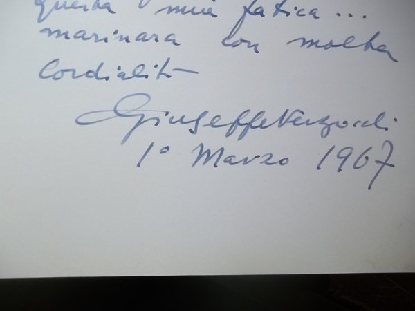 L'OASI VERZOCCHI NEL PORTO DELLA SPEZIA-1967- CON DEDICA