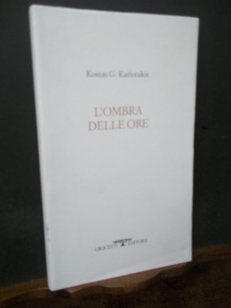 L'OMBRA DELLE ORE