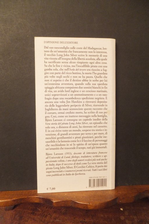 L'ULTIMA AVVENTURA DEL PIRATA LONG JOHN SILVER BJORN LARSON