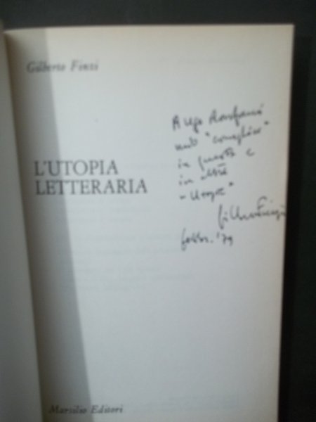 L'UTOPIA LETTERARIA
