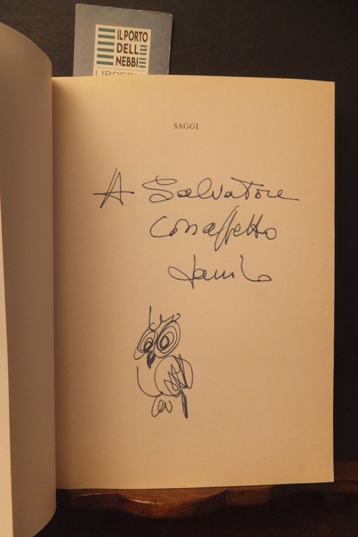 LA BELLA ZOOLOGIA DANILO MAINARDI DEDICA AUTOGRAFO
