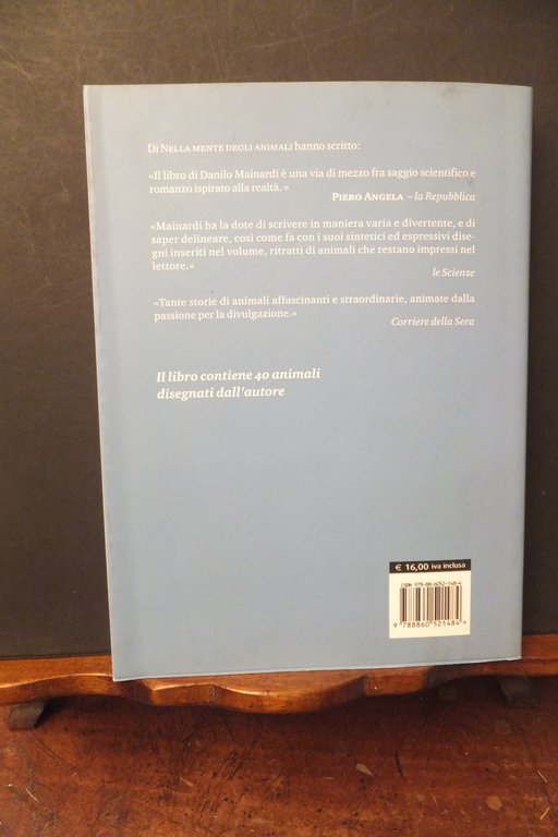 LA BELLA ZOOLOGIA DANILO MAINARDI DEDICA AUTOGRAFO