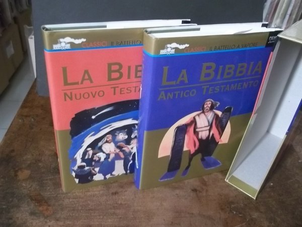 LA BIBBIA ANTICO TESTAMENTO - LA BIBBIA NUOVO TESTAMENTO