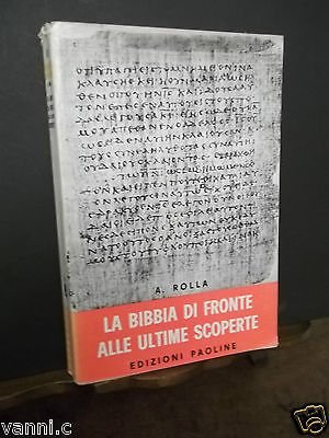 LA BIBBIA DI FRONTE ALLE ULTIME SCOPERTE