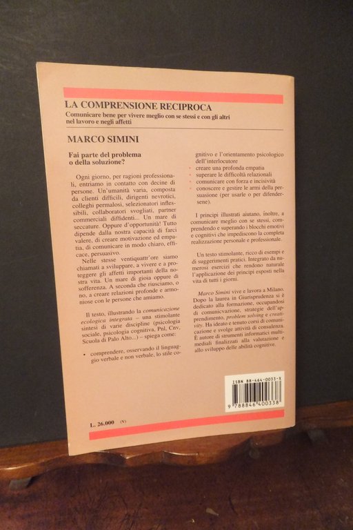 LA COMPRENSIONE RECIPROCA MARCO SIMINI
