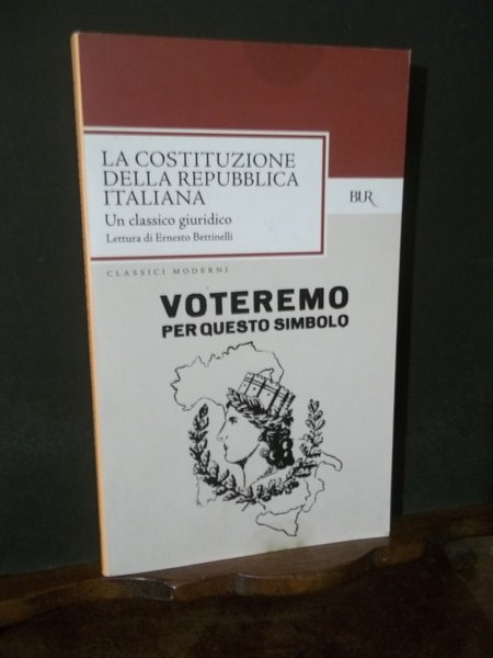 LA COSTITUZIONE DELLA REPUBBLICA ITALIANA