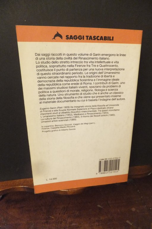 LA CULTURA FILOSOFICA DEL RINASCIMENTO ITALIANO EUGENIO GARIN