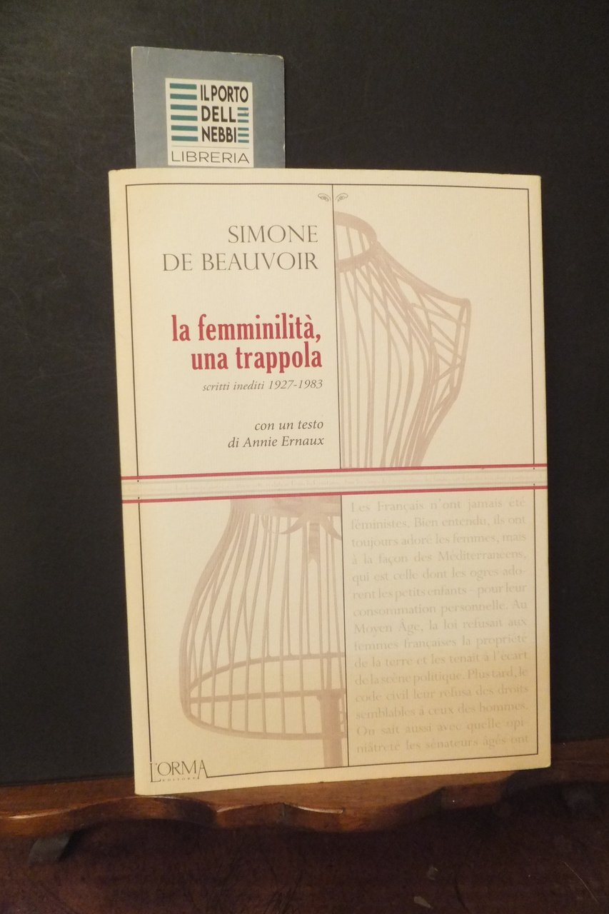 LA FEMMINILITA' UNA TRAPPOLA SIMONE DE BEAUVOIR