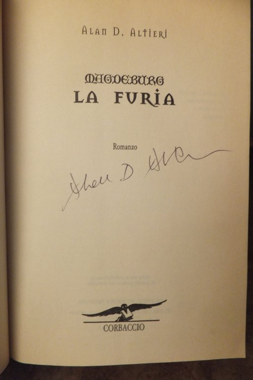 LA FURIA ALAN D. ALTIERI AUTOGRAFO