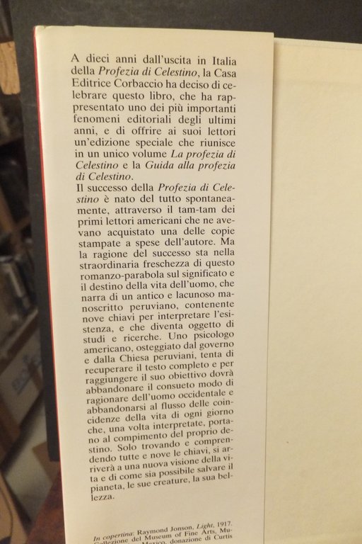 LA PROFEZIA DI CELESTINO JAMES REDFIELD EDIZIONE SPECIALE