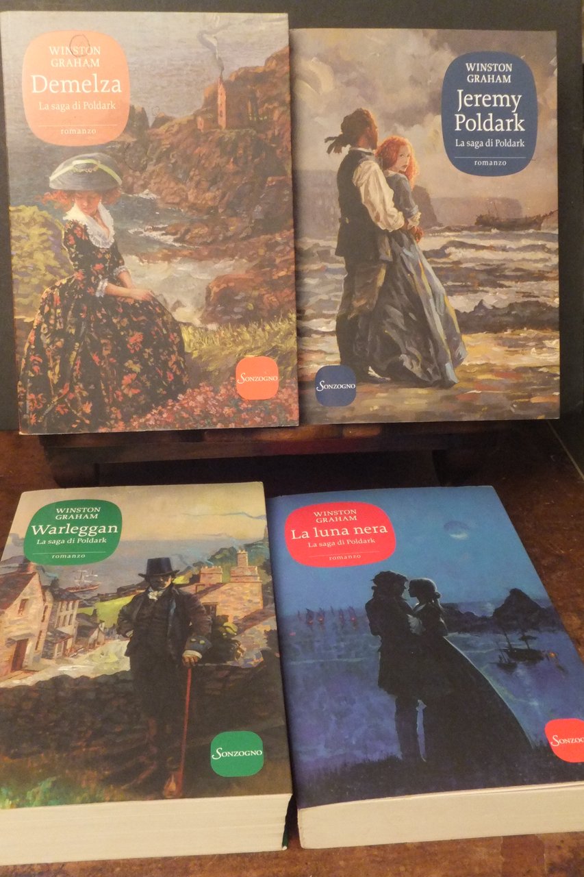 LA SAGA DI POLDARK VOLUMI 2/3/4/5 WINSTON GRAHAM