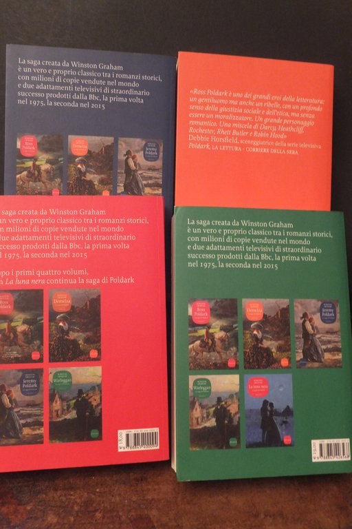 LA SAGA DI POLDARK VOLUMI 2/3/4/5 WINSTON GRAHAM