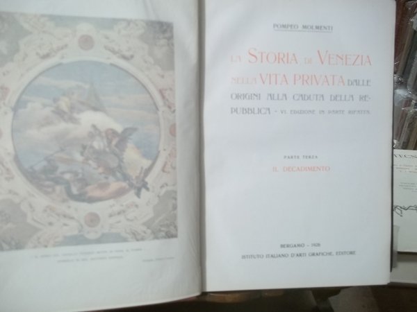LA STORIA DI VENEZIA NELLA VITA PRIVATA DALLE ORIGINI ALLA …