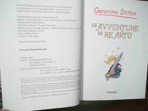 LE AVVENTURE DI RE ARTU'