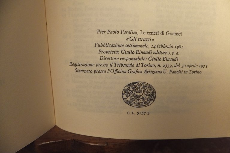 LE CENERI DI GRAMSCI PIER PAOLO PASOLINI | Immagine Gallery 6