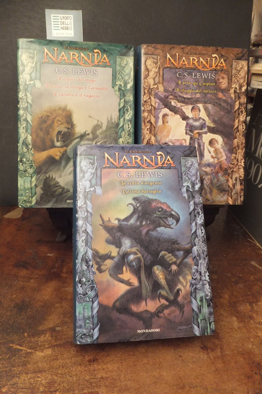 LE CRONACHE DI NARNIA 3 VOLUMI MONDADORI 2005 -2006 C. …