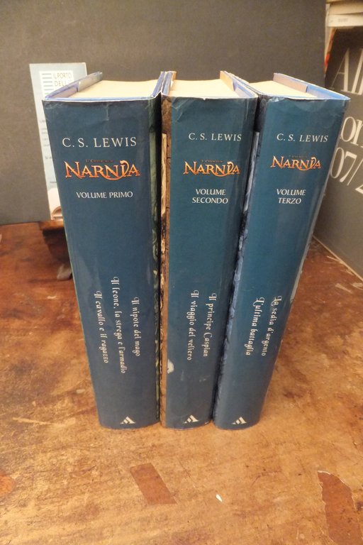 LE CRONACHE DI NARNIA 3 VOLUMI MONDADORI 2005 -2006 C. …
