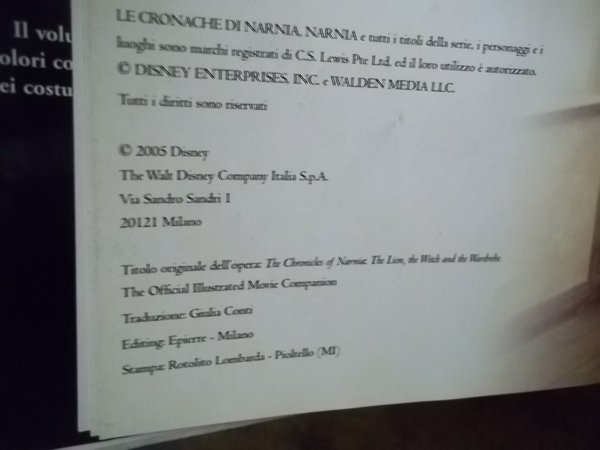 LE CRONACHE DI NARNIA IL LEONE LA STERGA E L'ARMADIO …