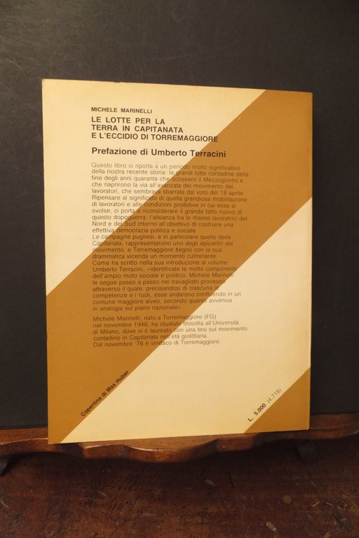 LE LOTTE PER LA TERRA IN CAPITANATA E L'ECCIDIO DI …