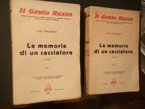 LE MEMORIE DI UN CACCIATORE