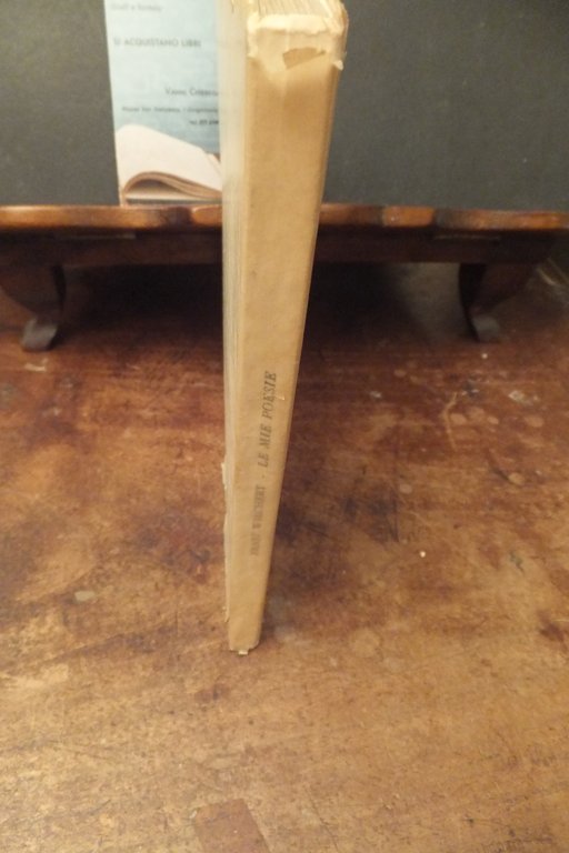 LE MIE POESIE ERNST WIECHERT