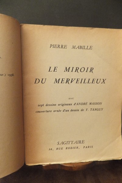 LE MIROIR DU MERVEILLEUX