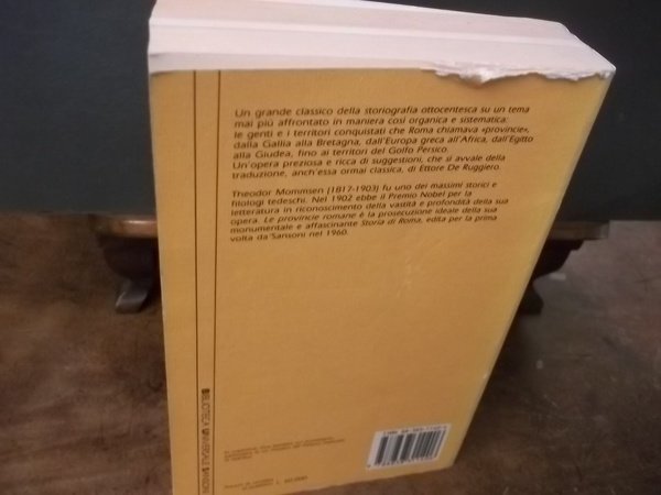 LE PROVINCE ROMANE DA CESARE A DEOCLEZIANO