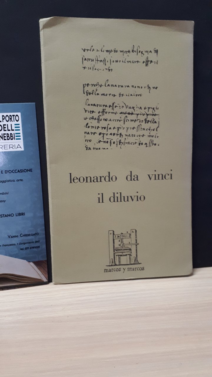 LEONARDO DA VINCI IL DILUVIO MARCOS Y MARCOS 1981