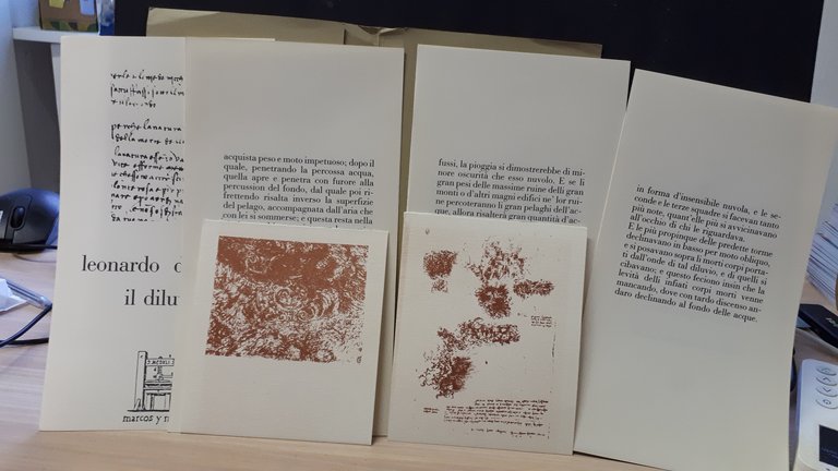 LEONARDO DA VINCI IL DILUVIO MARCOS Y MARCOS 1981