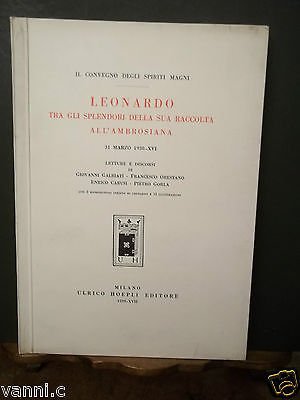 LEONARDO TRA GLI SPLENDORI RACCOLTA ALL'AMBROSIANA IL CONVEGNO DEGLI SPIRITI …