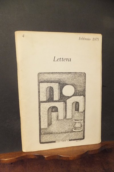 LETTERA 4 - FEBBRAIO 1975