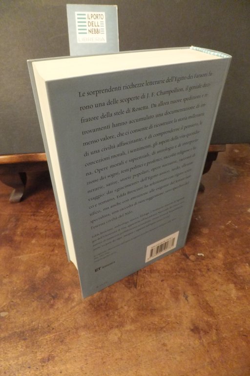 LETTERATURA E POESIA DELL'ANTICO EGITTO EDDA BRESCIANI | Immagine Gallery 2