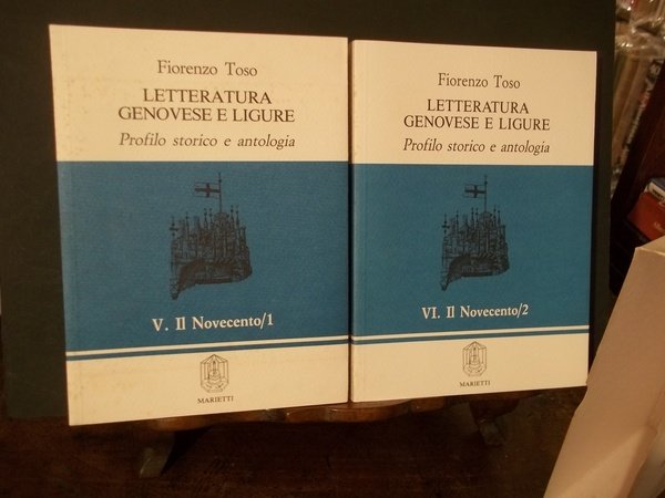 LETTERATURA GENOVESE E LIGURE PROFILO STORICO E ANTOLOGIA - V. …