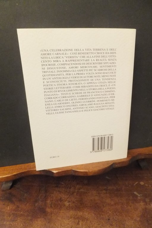 LETTO LATRINA E CANTINA LA POESIA VERISTA IN ITALIA