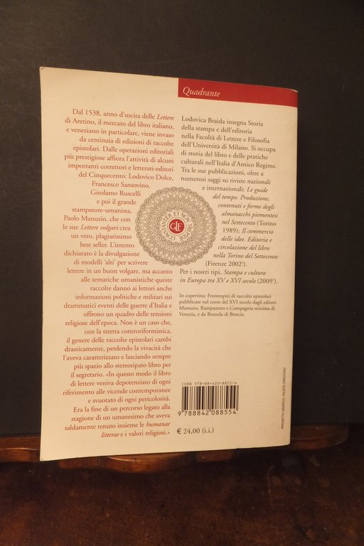 LIBRI DI LETTERE LODOVICA BRAIDA