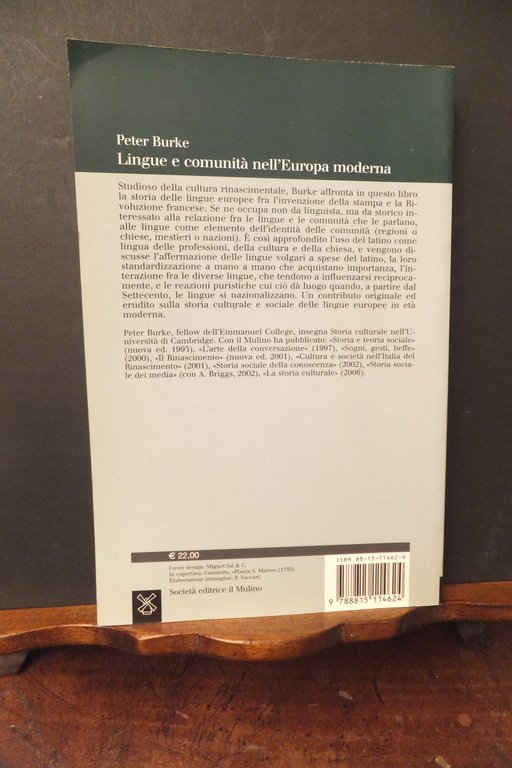 LINGUE E COMUNITÀ NELL'EUROPA MODERNA PETER BURKE