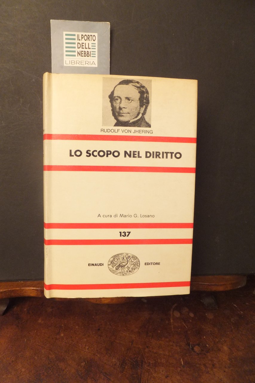 LO SCOPO NEL DIRITTO RUDOLF VON JHERING