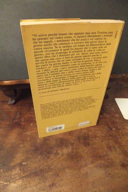 MANOSCRITTO PER TERESA PIETRO VERRI | Immagine Gallery 2