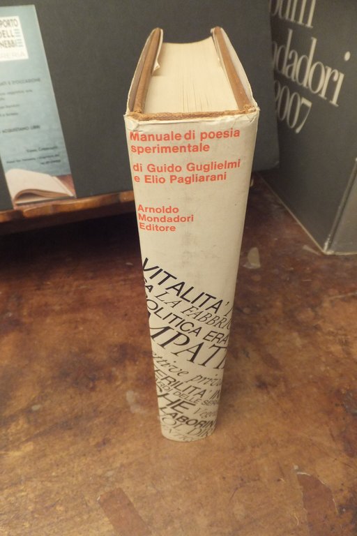 MANUALE DI POESIA SPERIMENTALE G. GUGLIELMI - E. PAGLIARANI - …