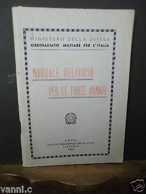 MANUALE RELIGIOSO PER LE FORZE ARMATE-1955