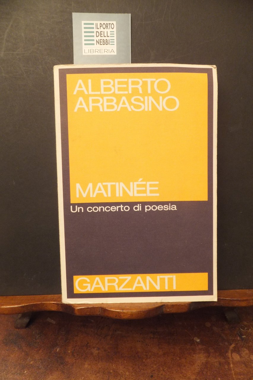 MATINEE UN CONCERTO DI POESIA ALBERTO ARBASINO