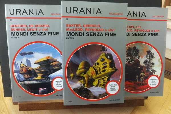 MONDI SENZA FINE - URANIA MILLEMONDI - 3 VOLUMI