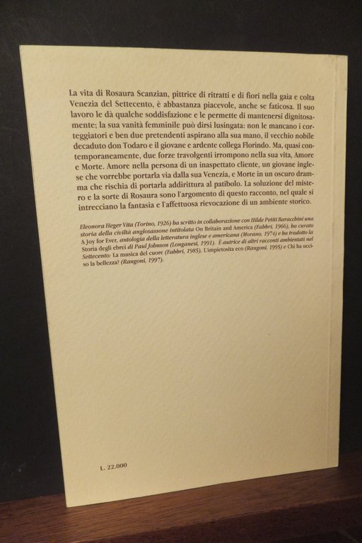 MORTE IN CALLE DELLE BALLOTTE ELEONORA HEGER VITA