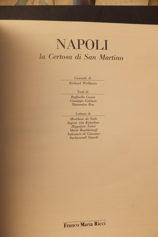 NAPOLI LA CERTOSA DI SAN MARTINO
