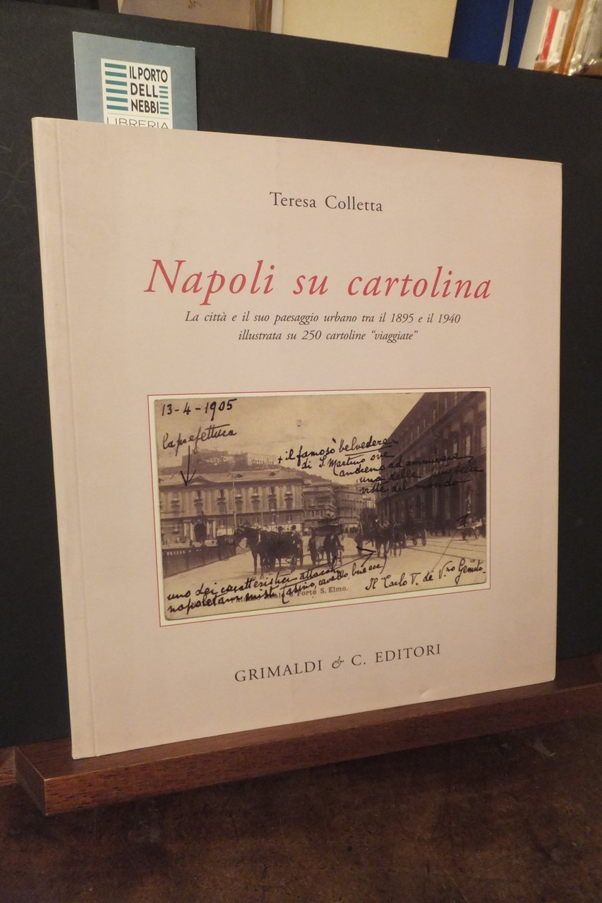 NAPOLI SU CARTOLINA TERESA COLLETTA