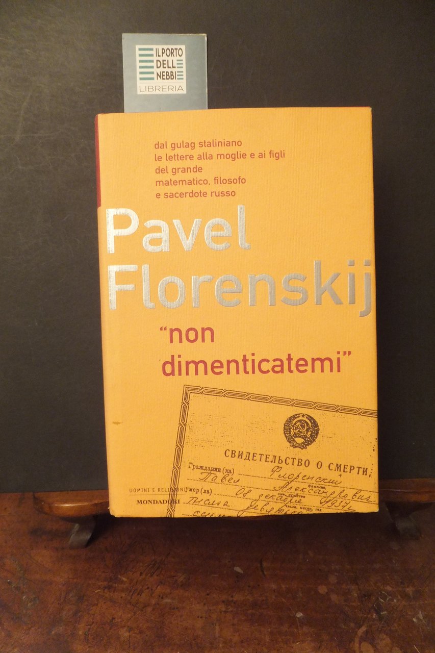 NON DIMENTICATEMI PAVEL FLORENSKIJ | Immagine principale
