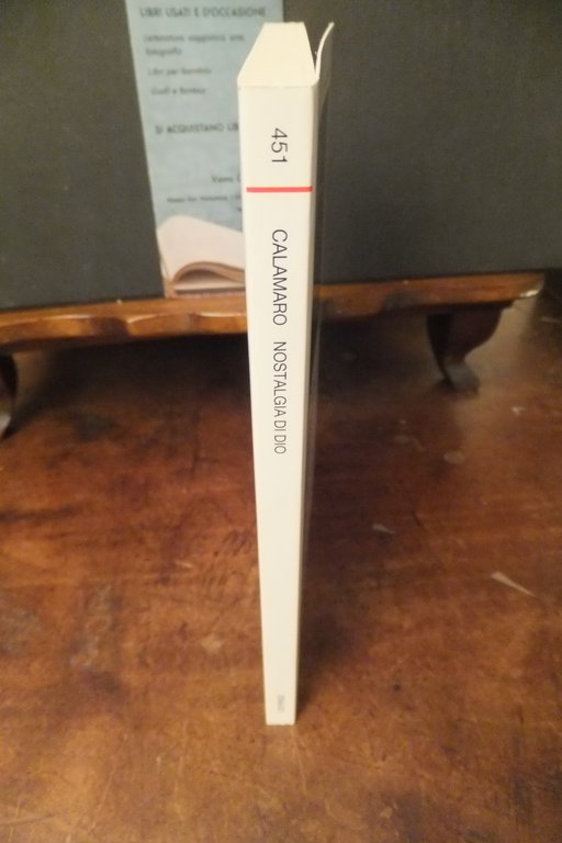 NOSTALGIA DI DIO LUCIA CALAMARO