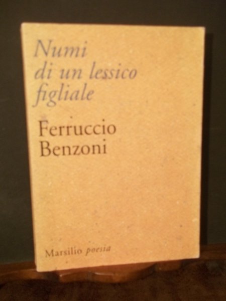 NUMI DI UN LESSICO FIGLIALE